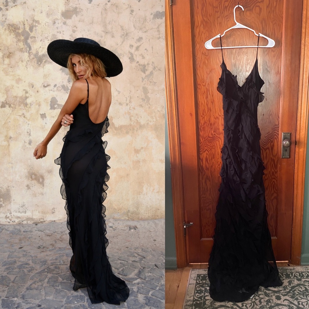 Rat and Boa Selena Ruffle Dress